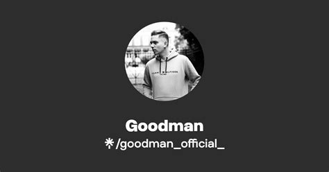 https://linktr.ee/goodmansofficial .